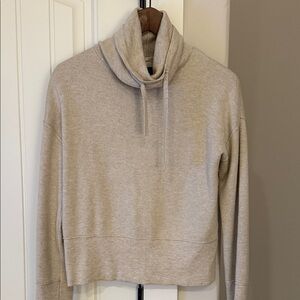 Universal Thread Light Beige Cowl Neck Sweater REALLY SOFT
